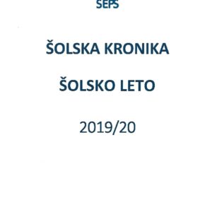 Šolska kronika 2019-2020