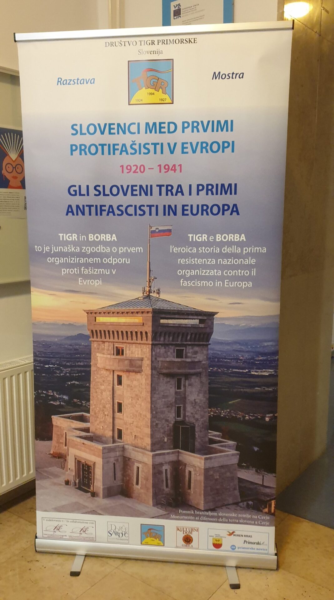 RAZSTAVA “Slovenci med prvimi protifašisti v Evropi”
