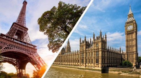 🇫🇷🇬🇧 PARIZ & LONDON – DVE PRESTOLNICI V ENEM POTOVANJU